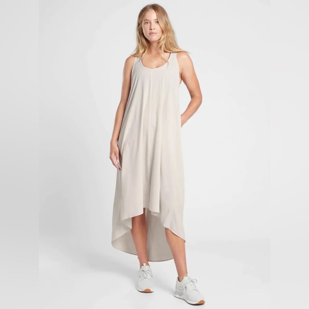 Athleta Presido dress S - white/crème colored